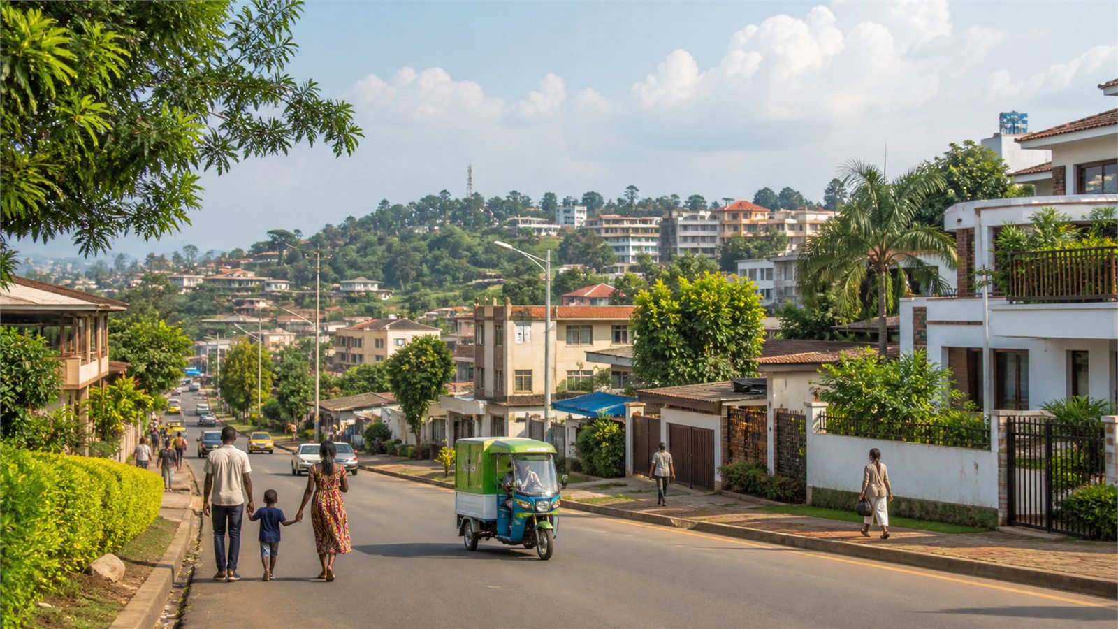 Illustrative neighbourhood in Cameroon
