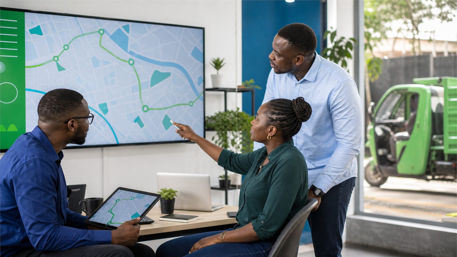 Illustrative African technology and operations team